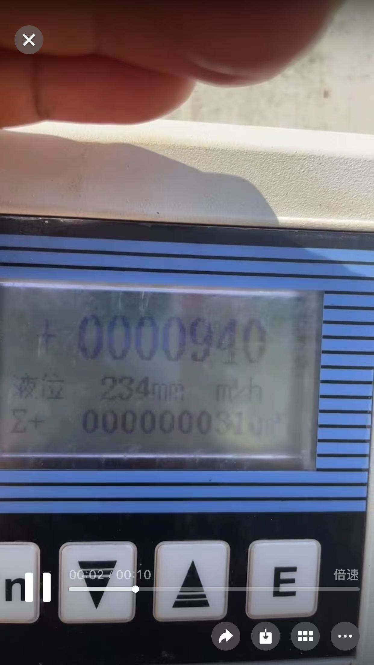 轉換器數據顯示